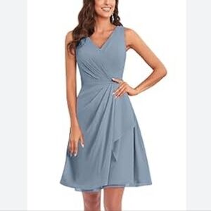 Wedding Dress Size 8 Light Blue